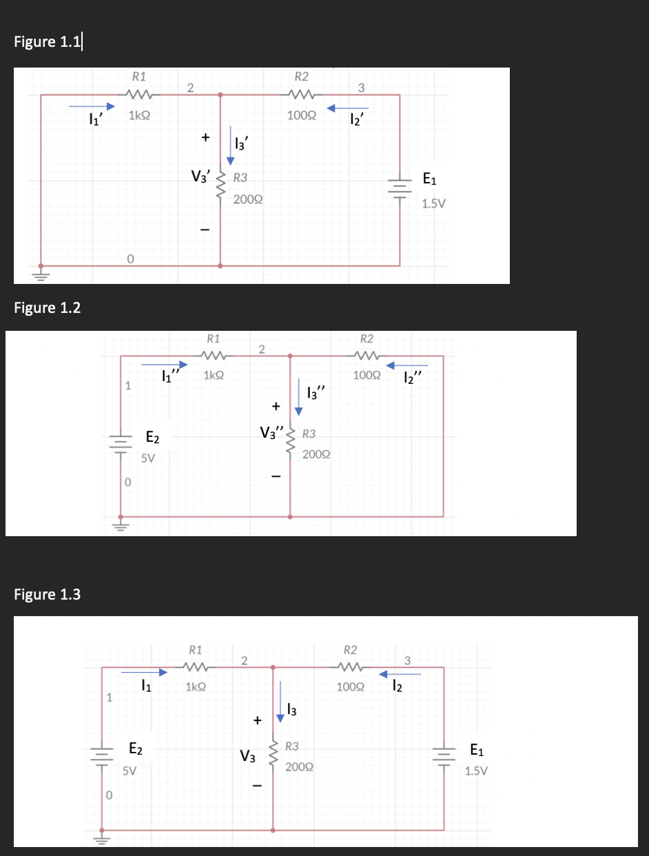 Solved Analyze the circuit in Figure 1.1 and calculate 𝑉3 ′ | Chegg.com