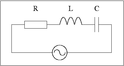 Solved An RLC circuit is driven by an AC generator as shown | Chegg.com
