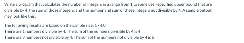 Solved Write a program that calculates the number of | Chegg.com