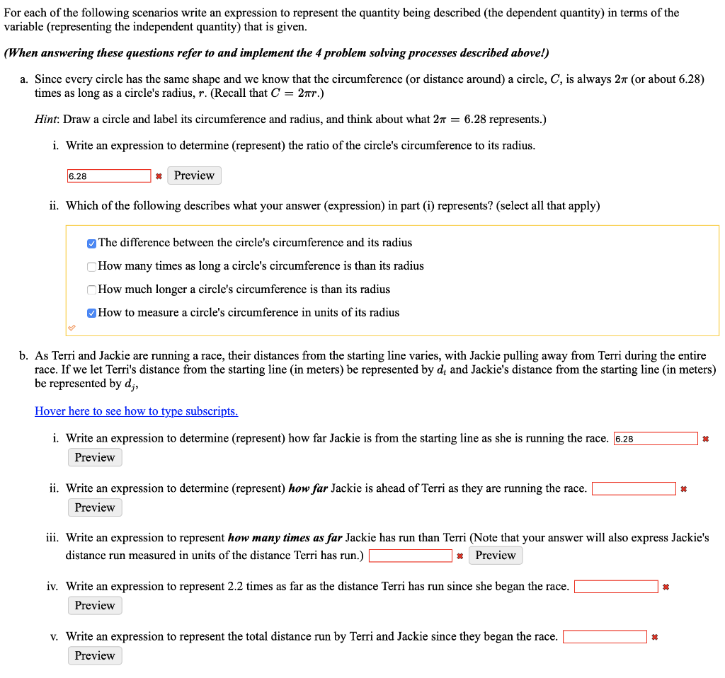 Solved For Each Of The Following Scenarios Write An | Chegg.com