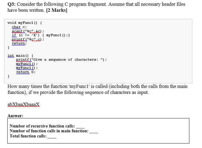 Solved Q3: Consider the following C program fragment. Assume | Chegg.com