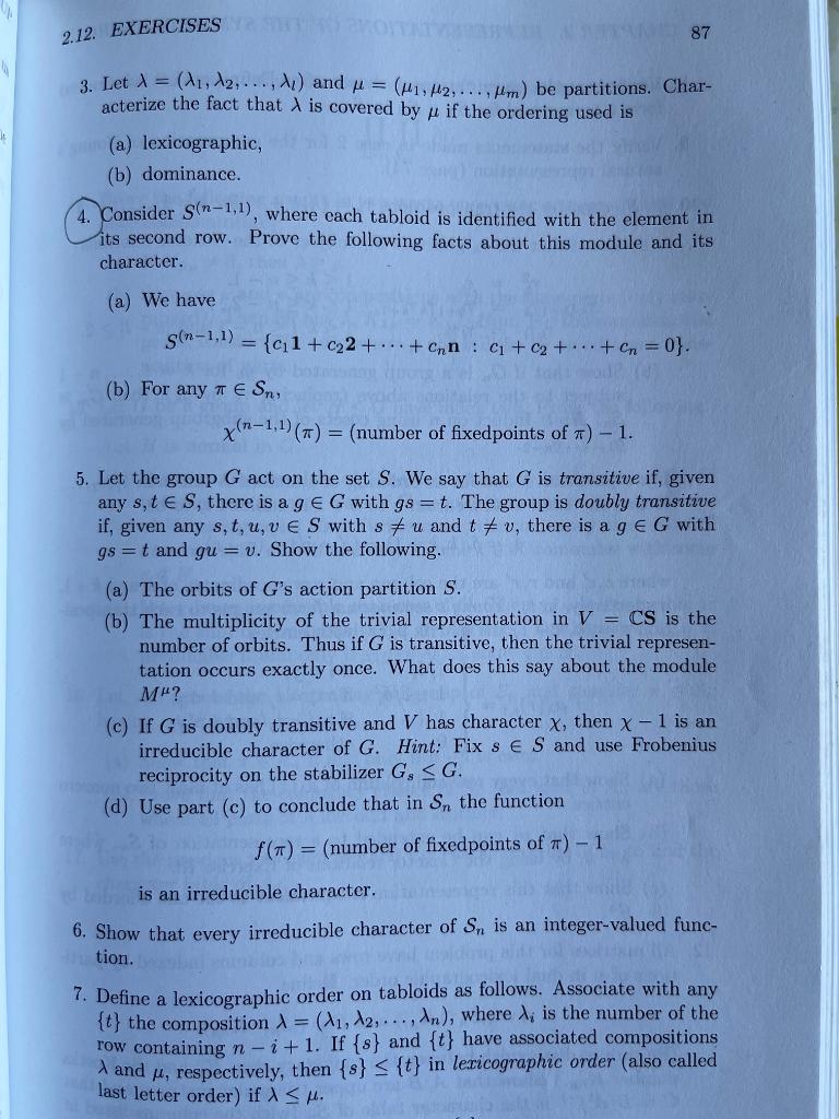 Solved 3. Let λ=(λ1,λ2,…,λl) and μ=(μ1,μ2,…,μm) be | Chegg.com