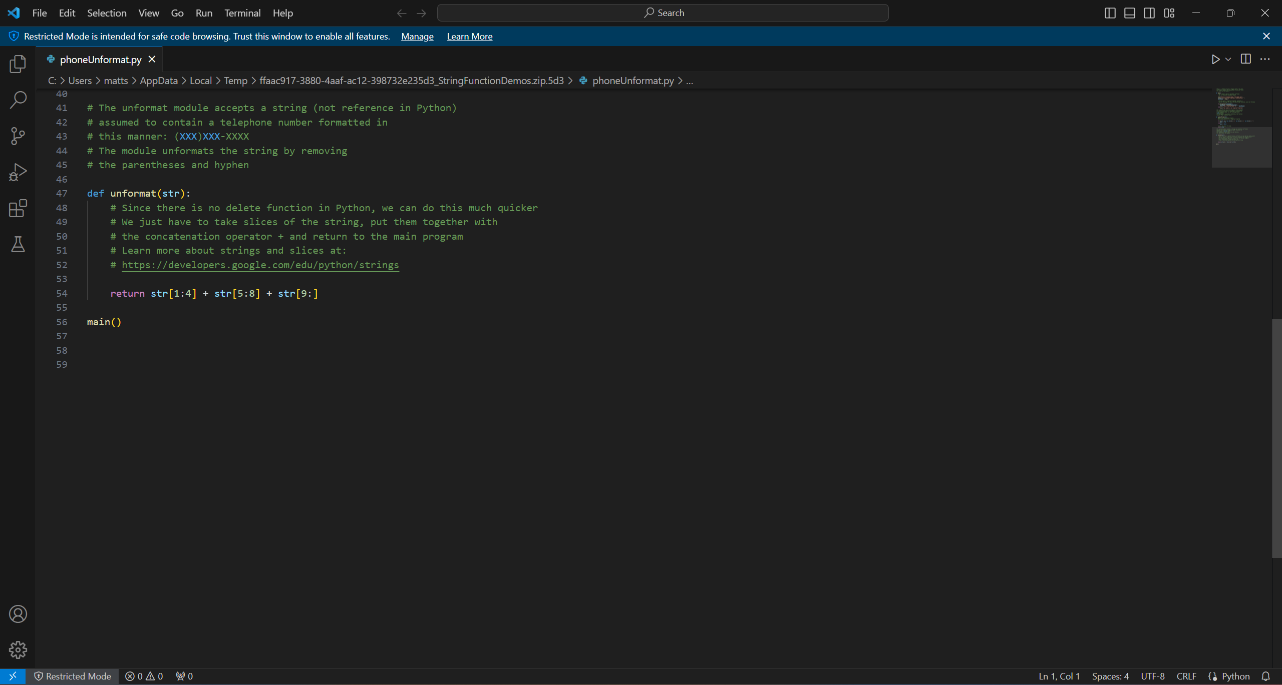 Solved Attached in the archive above is a Python program | Chegg.com