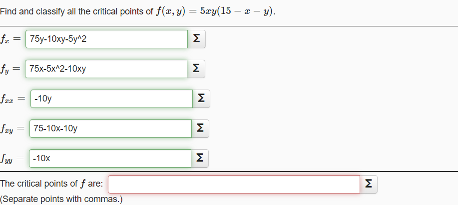 Solved Find and classify all the critical points of | Chegg.com