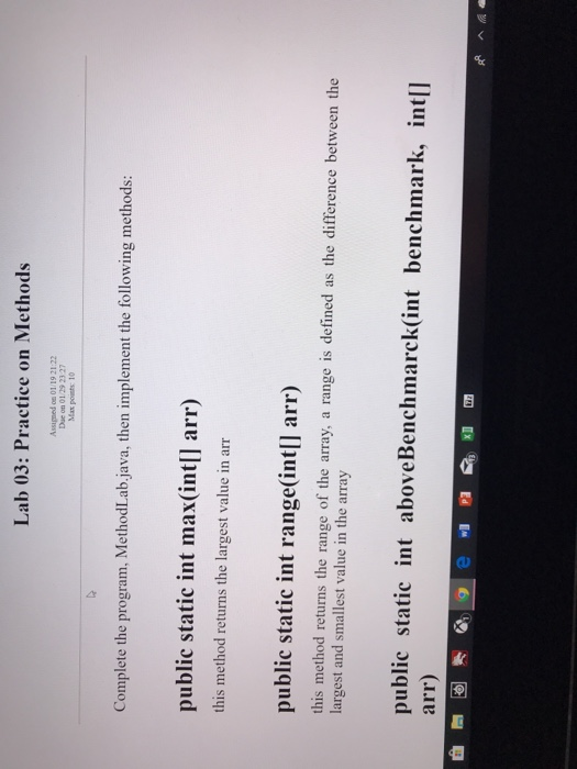 Solved Please help with java code. Ignore the complete the | Chegg.com