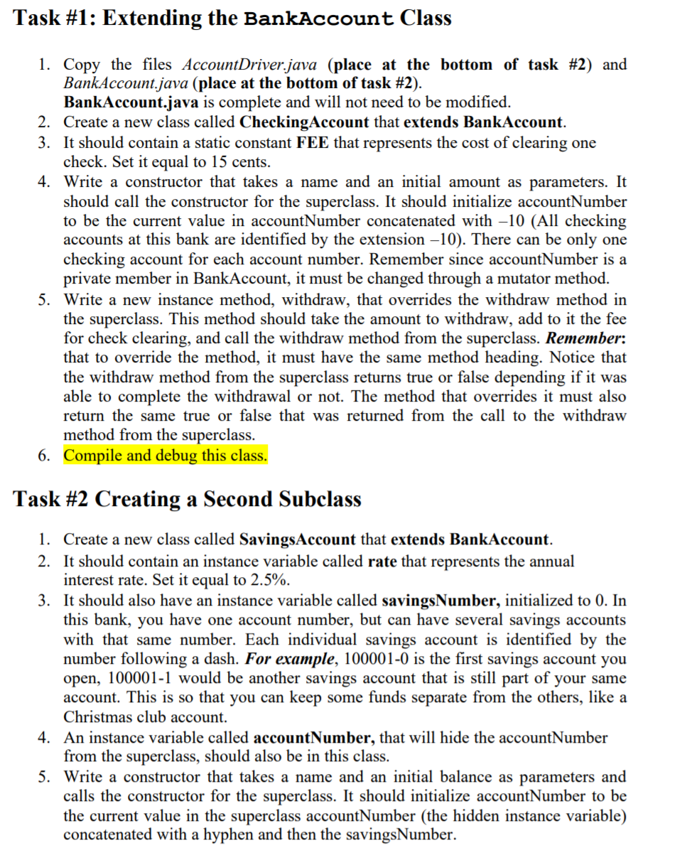Solved Write a java program following the steps below | Chegg.com