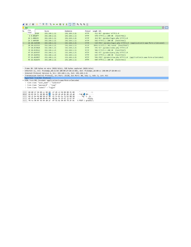Solved Base on below wireshark capture what would be the | Chegg.com