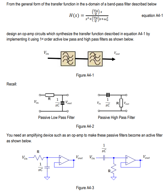 Solved From The General Form Of The Transfer Function In The Chegg Com