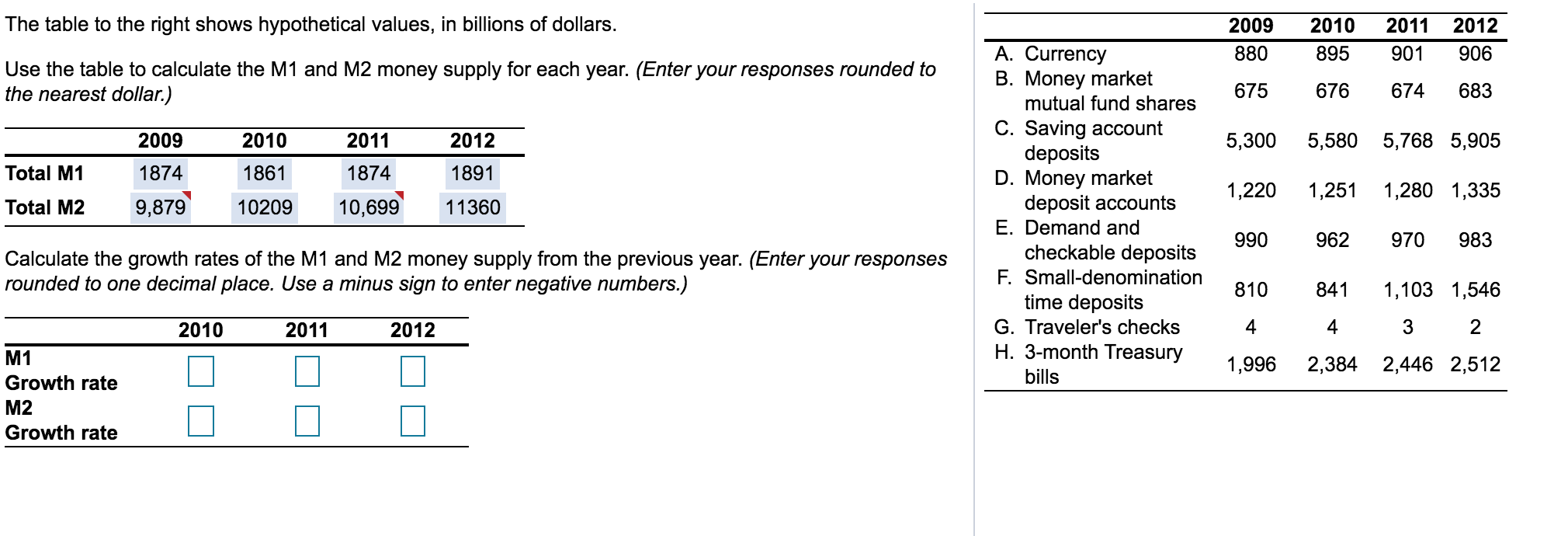 solved-the-table-to-the-right-shows-hypothetical-values-in-chegg