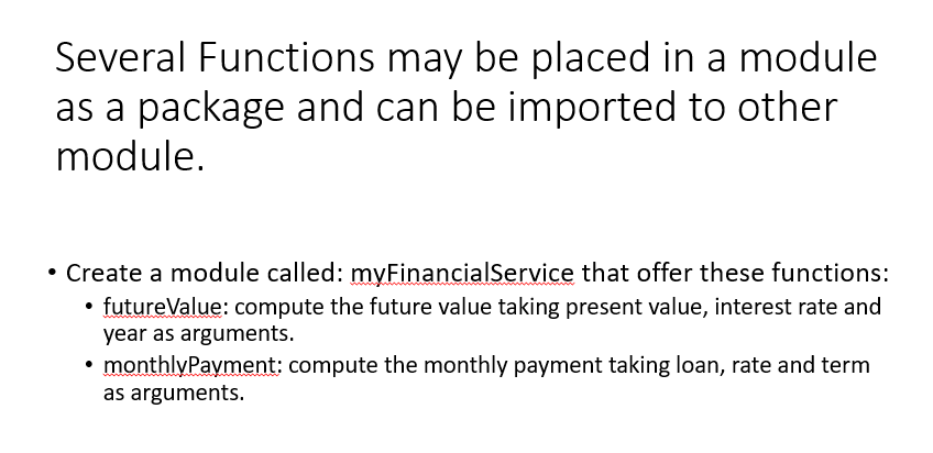 Part 1: Add two functions to the myFiancialService.py | Chegg.com