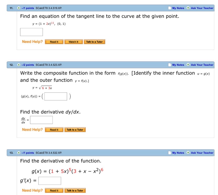Solved My Notes -1 points Teacher 34.061 My Notes o Ask Your | Chegg.com