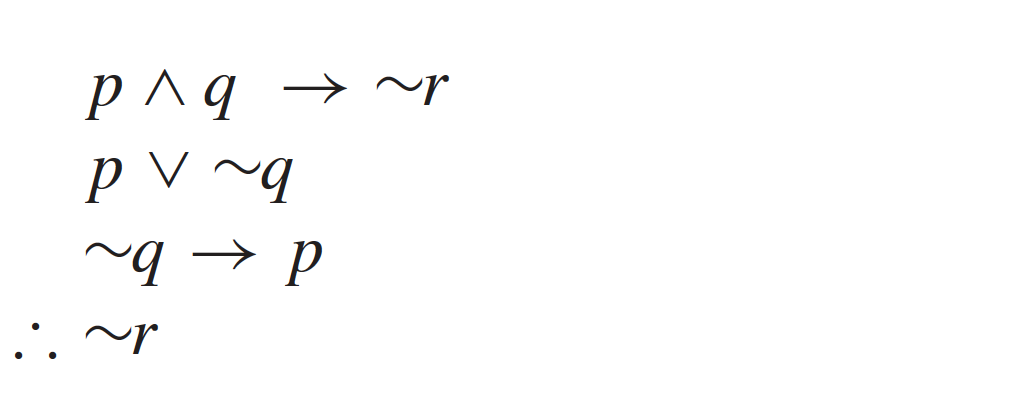 Solved Use truth tables to determine whether the argument | Chegg.com