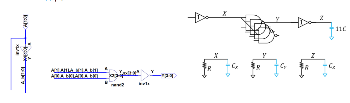Solved Find the delay of the following 2-bit address | Chegg.com