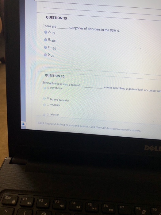 solved-question-19-are-categories-of-disorders-in-the-dsm-5-chegg