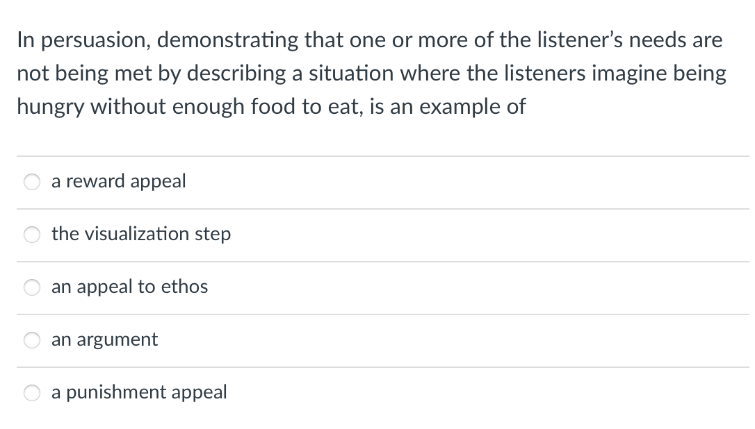 Solved Which of the following are examples of
