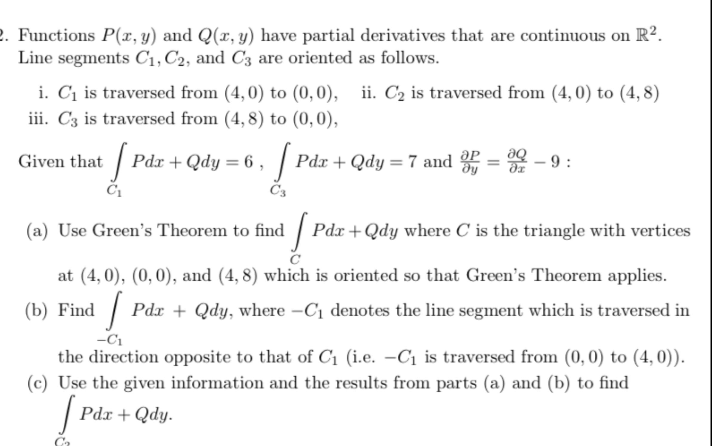 Solved Functions P X Y ﻿and Q X Y ﻿have Partial