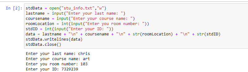 Solved In python write a program that reads and print the | Chegg.com