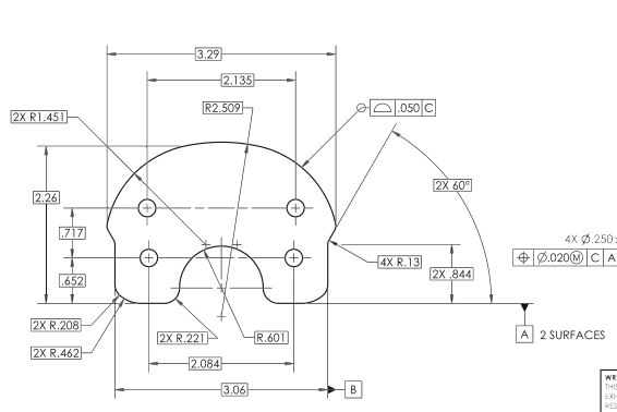 Solved The Following Print Reading Exercise Use Actual 