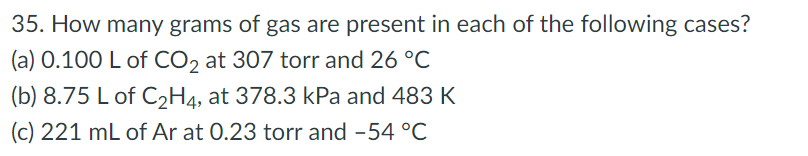 solved-35-how-many-grams-of-gas-are-present-in-each-of-the-chegg