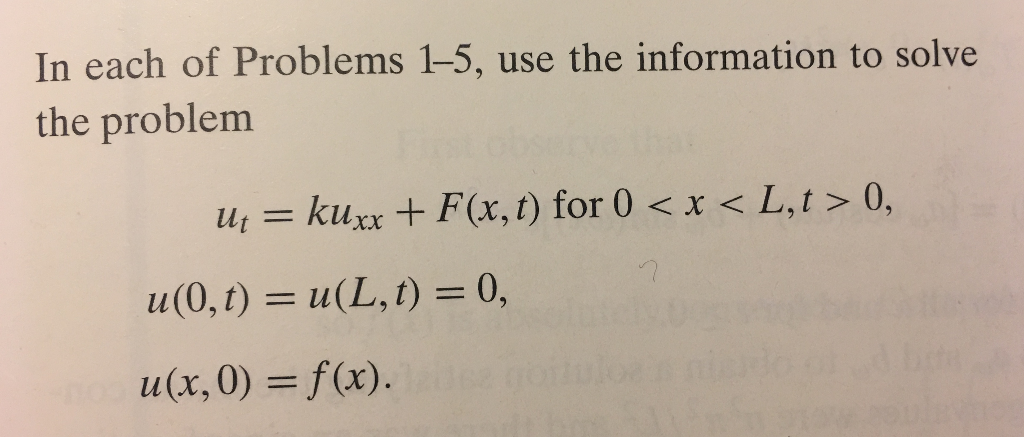 In each of Problems 1–5, use the information to solve | Chegg.com