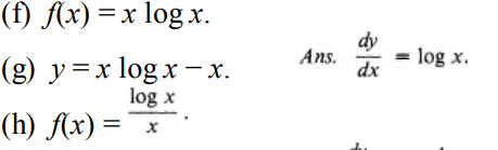 Solved Find the derived functions of the following | Chegg.com