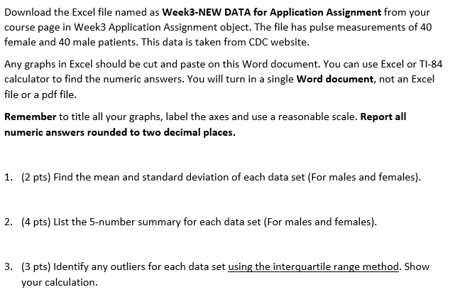 Solved 2. Download the assignment document Module 3 | Chegg.com