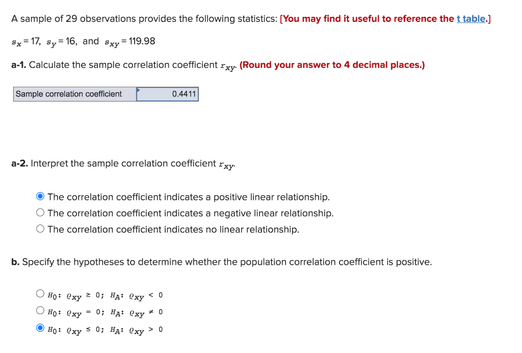 solved-a-sample-of-29-observations-provides-the-following-chegg