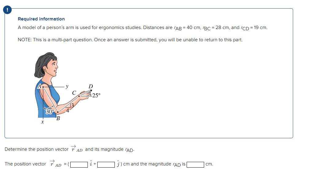 solved-required-information-a-model-of-a-person-s-arm-is-chegg