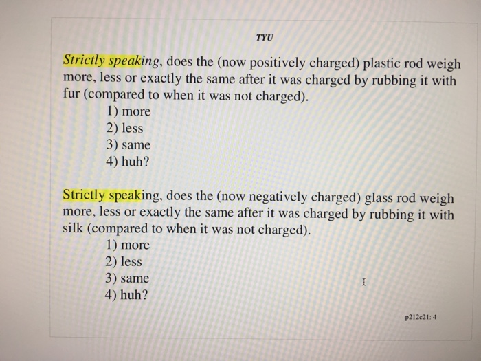 Solved TYU Strictly speaking, does the (now positively