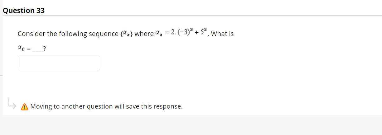 Solved Consider The Following Sequence {an} Where | Chegg.com