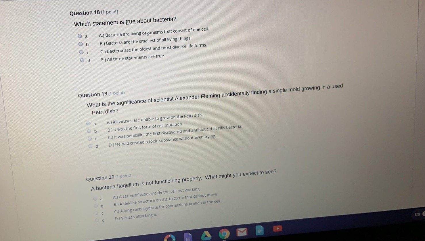 Solved Question 18 (1 Point) Which Statement Is True About | Chegg.com Solved Question 18 (1 Point) Which Statement Is True About | Chegg.com