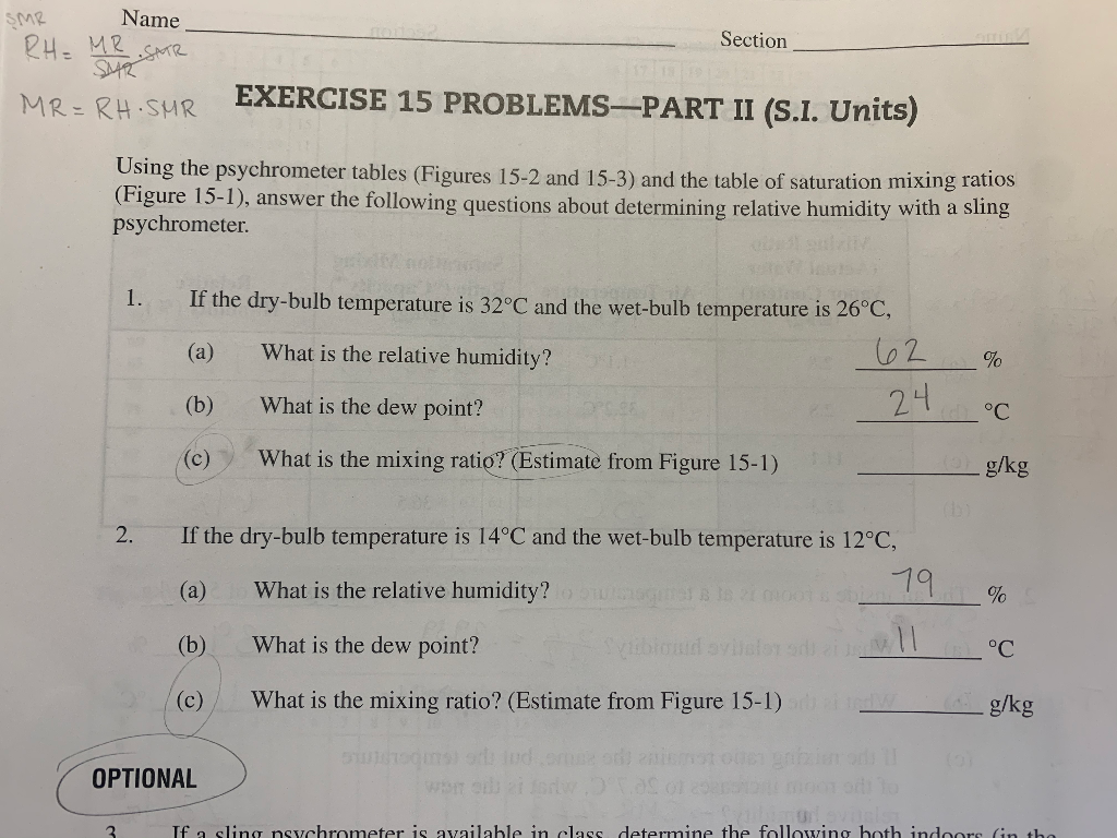 Solved I'm unsure of how to calculate 1c and 2c. If you | Chegg.com
