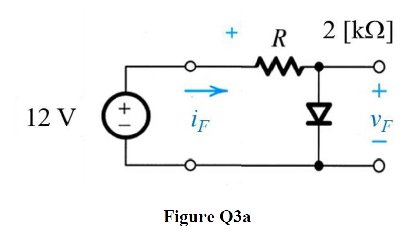 Solved Consider the circuit shown in Figure Q3a where the | Chegg.com