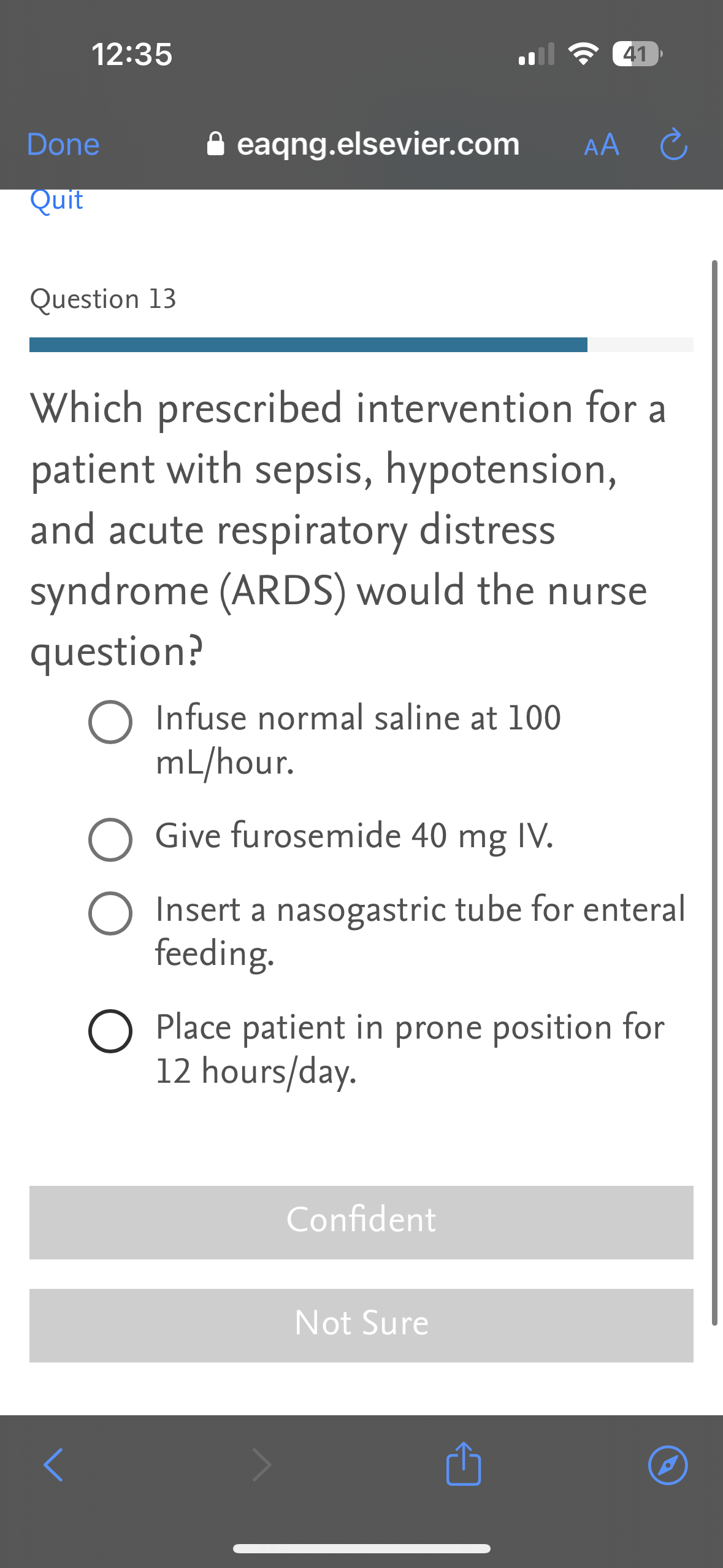 Solved Which prescribed intervention for apatient with | Chegg.com