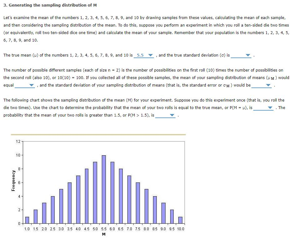 Sampling Distribution Chart: A Visual Reference Of Charts | Chart Master