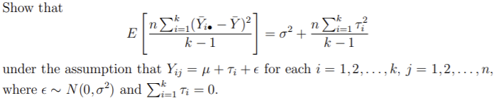 Solved Suppose that n1 = n2 = · · · = nk = n. | Chegg.com