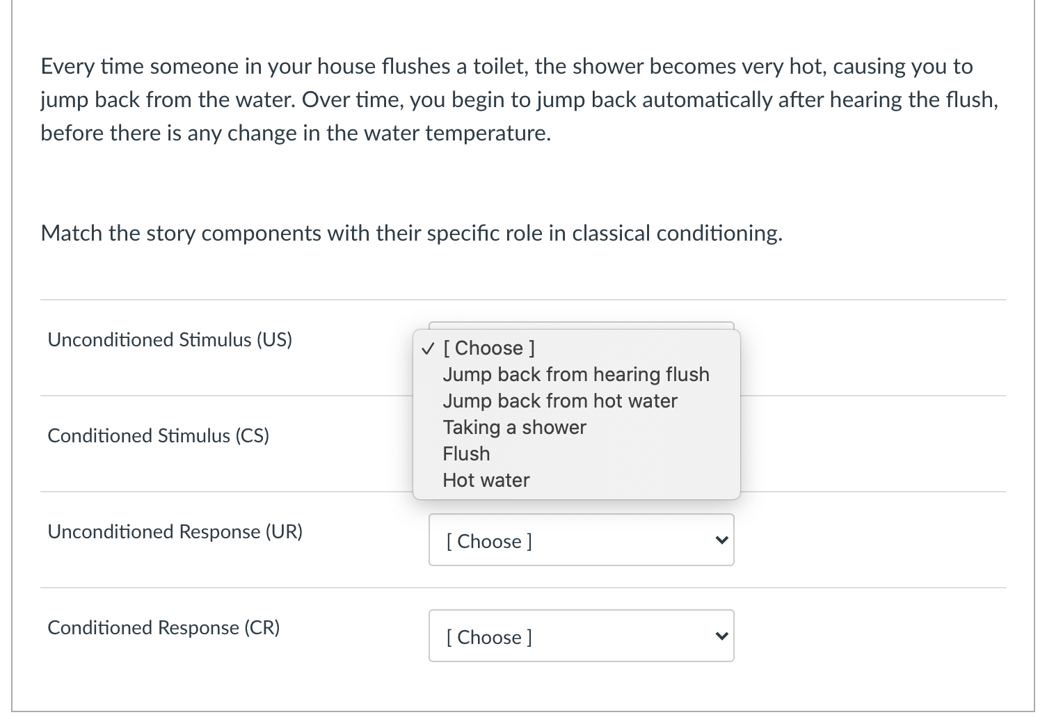 Solved Every time someone in your house flushes a toilet,