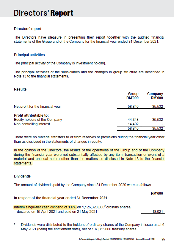 Directors' report The Directors have pleasure in | Chegg.com