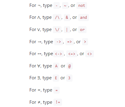 Symbolizations in FOL Please use the following | Chegg.com