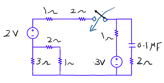 Solved For The Circuit Show Find: A. I) The Voltage Across 