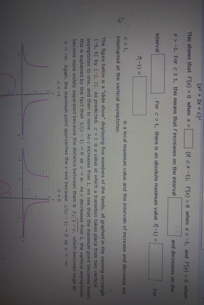 Solved EXAMPLE 5 How does the graph of the function below | Chegg.com