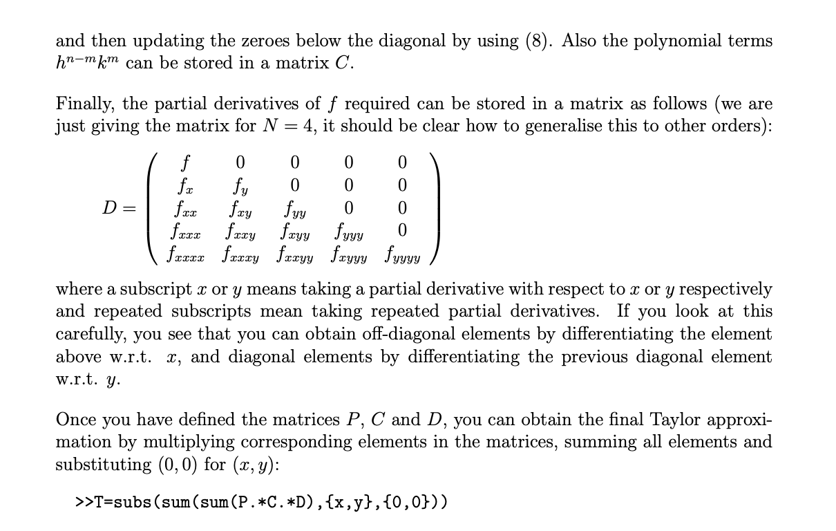 3 Taylor Series For Functions Of Two Variables For A | Chegg.com