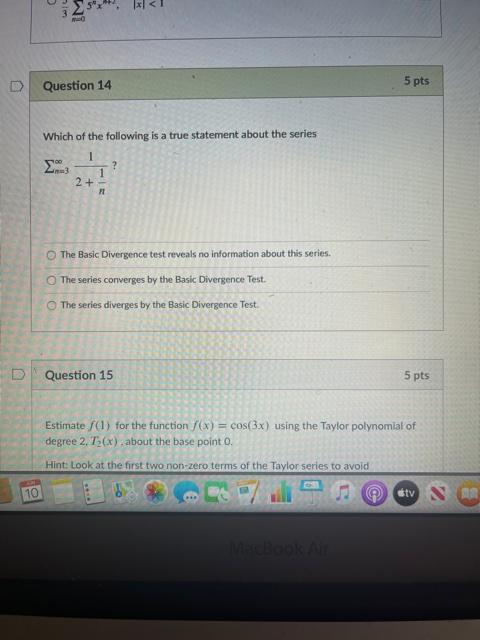 Solved IM Question 14 5 pts Which of the following is a true | Chegg.com