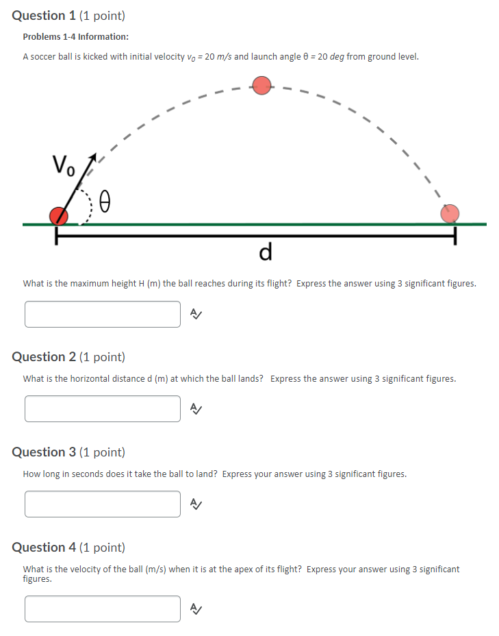 Solved Question 1 (1 point) Problems 14 Information A