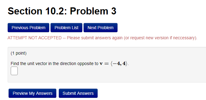 Solved Section 10.2: Problem 3 Previous Problem Problem List | Chegg.com