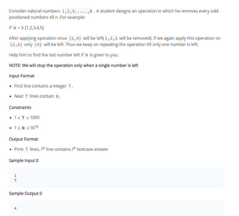 Solved Consider natural numbers 1,2,3..... ,N.A student | Chegg.com