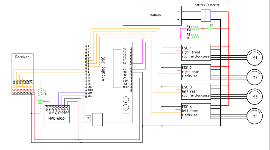 Solved I need circiut diagram for this robot. Please i need | Chegg.com