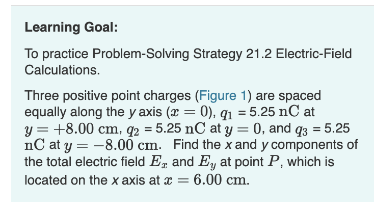 Find the x and y components of the total electric | Chegg.com
