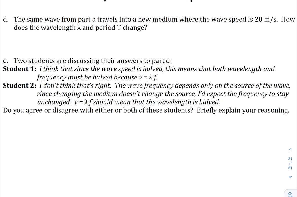 Solved y(mm) 2- 10 11 X The figure shows a snapshot of a | Chegg.com