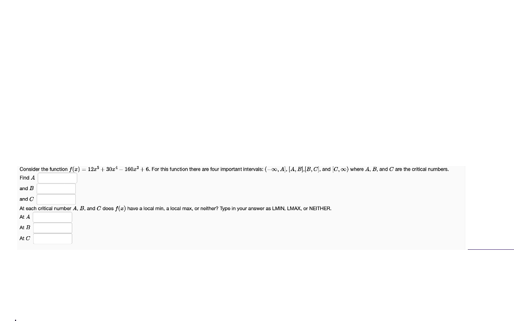 solved-consider-the-function-f-x-12x5-30x1-160x3-6-for-chegg